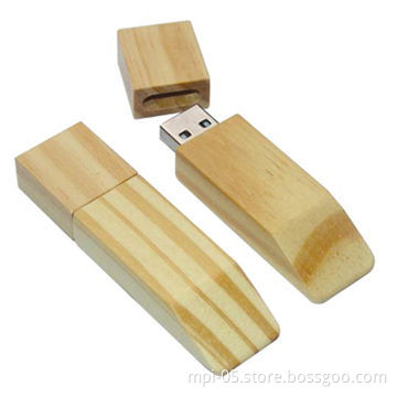 Hot selling wooden USB flash drive, RoHS Directive-compliant